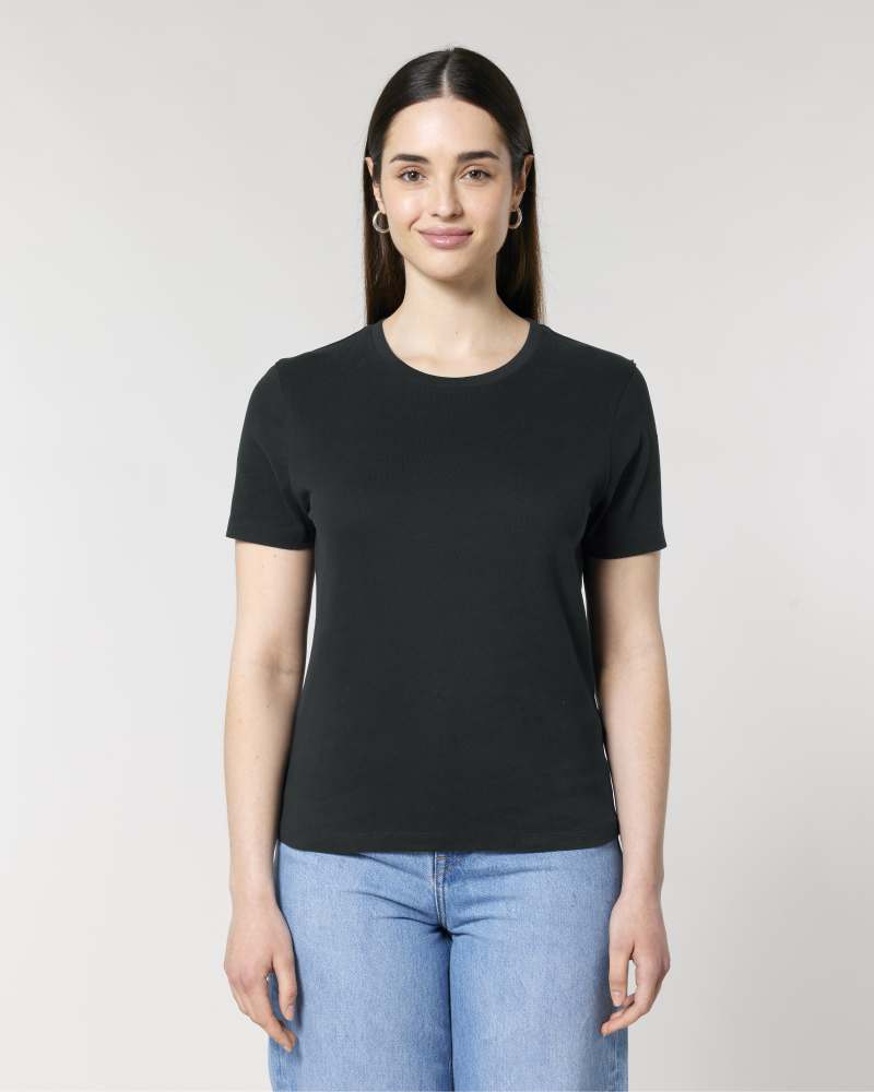 STELLA ELLA - BLACK - TEE-SHIRTS SHORT SLEEVES - WOMEN