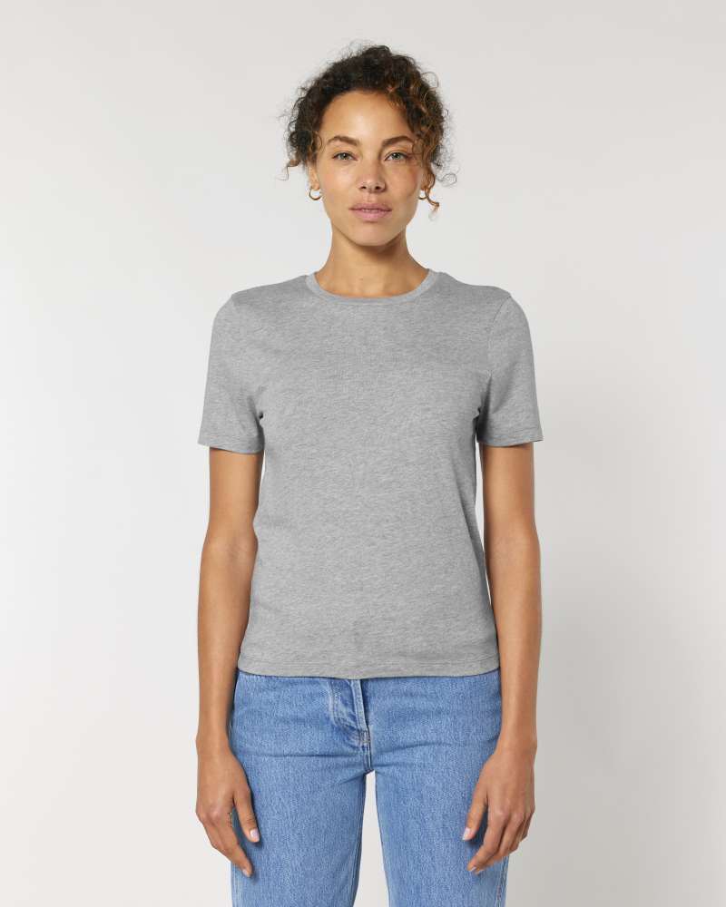 STELLA ELLA - HEATHER GREY - TEE-SHIRTS SHORT SLEEVES - WOMEN