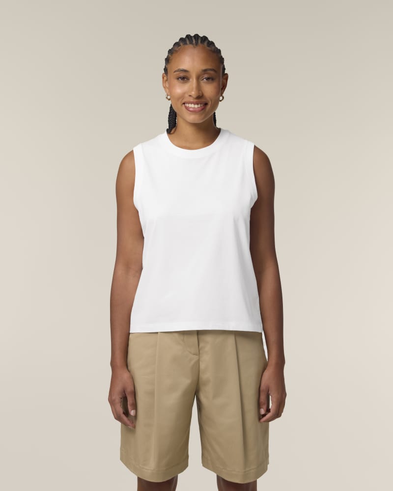 STELLA MIA - WHITE - TEE-SHIRTS TANK - WOMEN