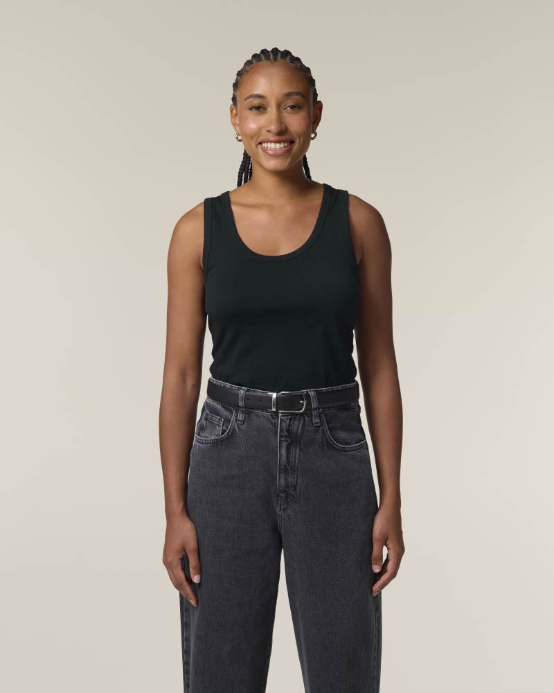 STELLA AVA - BLACK - TEE-SHIRTS TANK - FEMMES