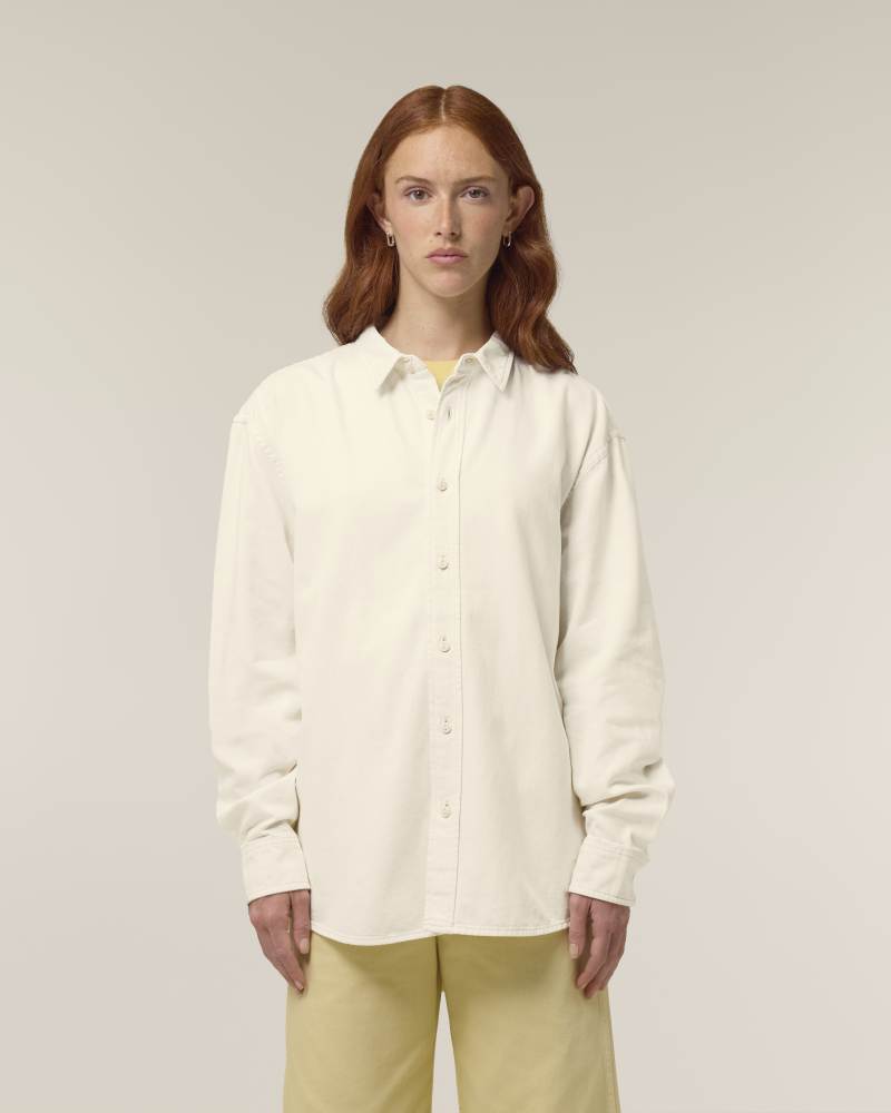 WORKER SHIRT - NATURAL RAW - SHIRTS NON DENIM - UNISEXO