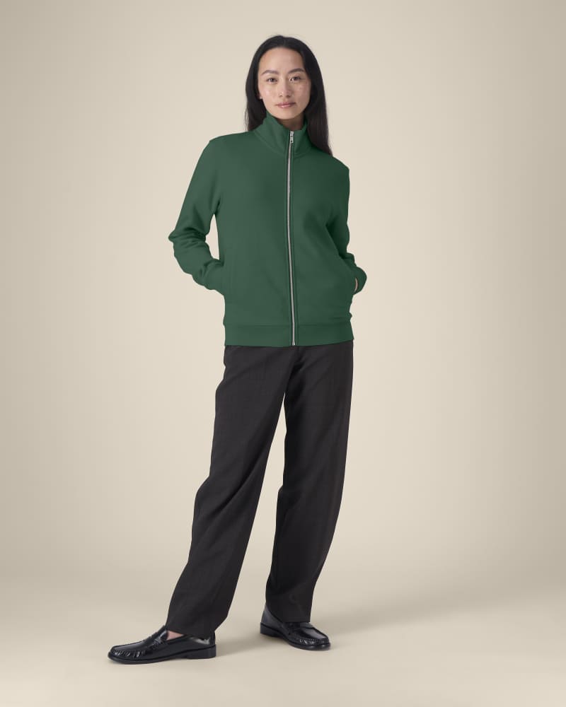 TRAILER 2.0 - BOTTLE GREEN - SWEATSHIRTS JACKET - UNISEX