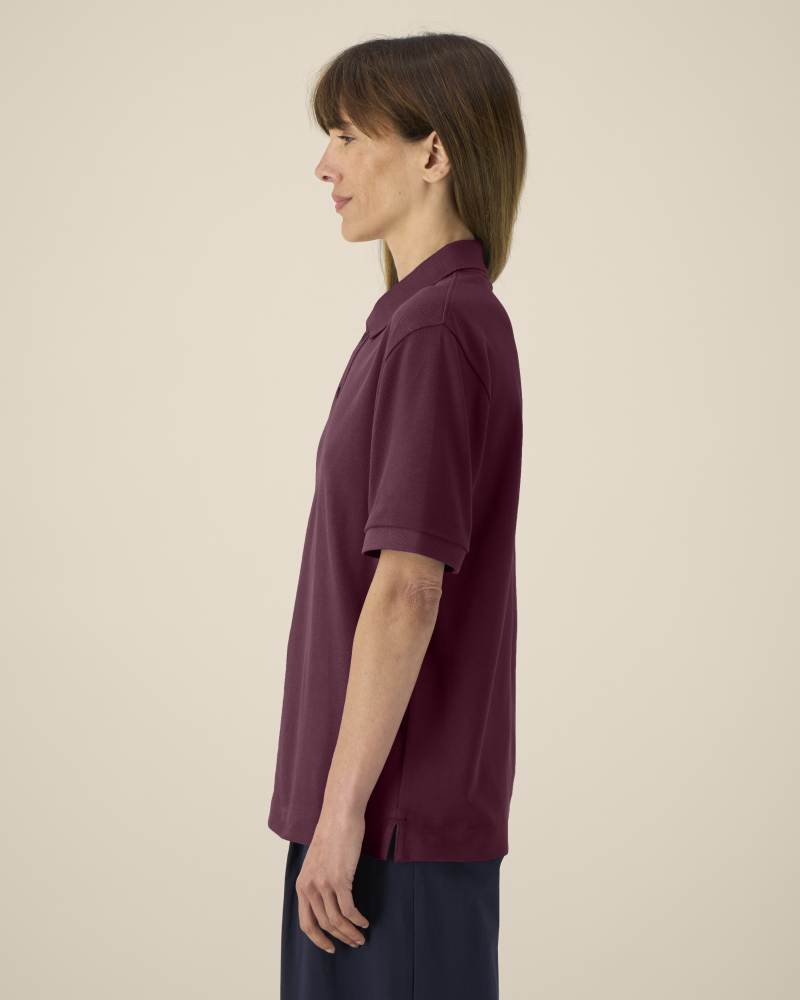 PREPSTER 2.0 - DEEP PLUM - POLOS SHORT SLEEVES - UNISEXE