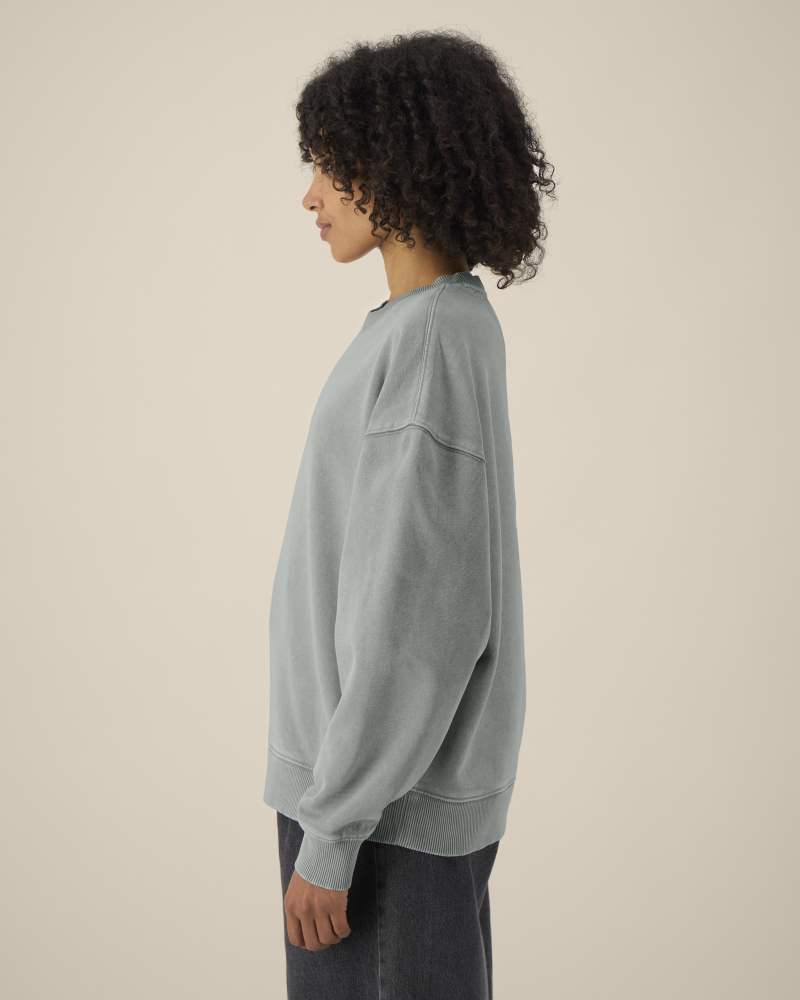 RADDER 2.0 VINTAGE - G. DYED MISTY GREY - SWEATSHIRTS CREWNECK - UNISEKS