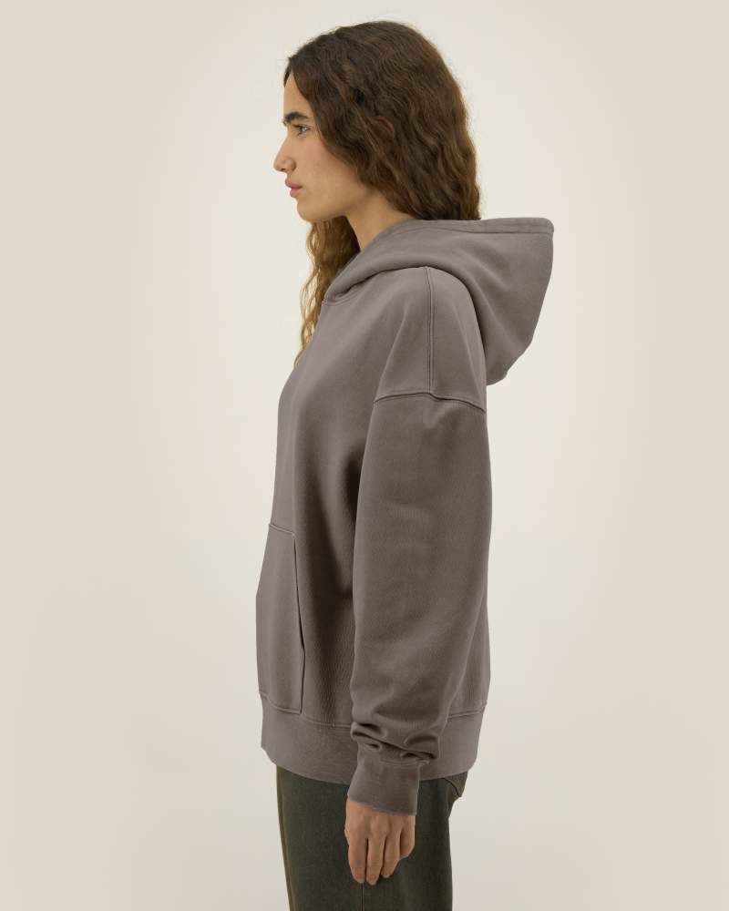 CHASER VINTAGE - G.DYED MOCHA - SWEATSHIRTS HOODIE - UNISEXE