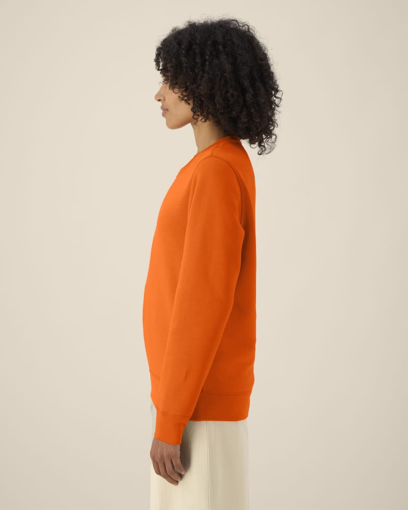 ROLLER - BRIGHT ORANGE - SWEATSHIRTS CREWNECK - UNISEXE