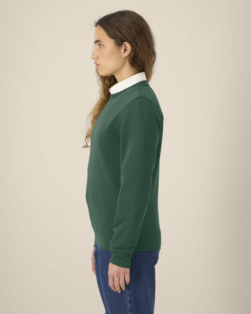 ROLLER - BOTTLE GREEN - SWEATSHIRTS CREWNECK - UNISEXE