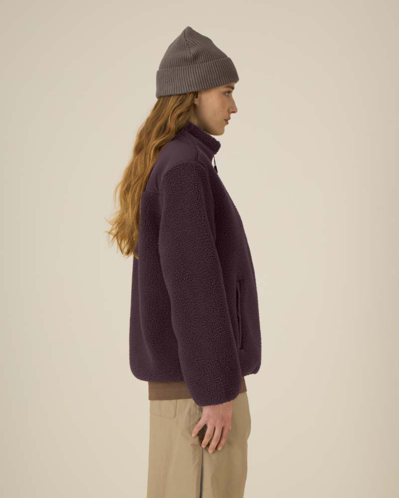 BROOKER - RED BROWN - JACKETS SHERPA - UNISEX