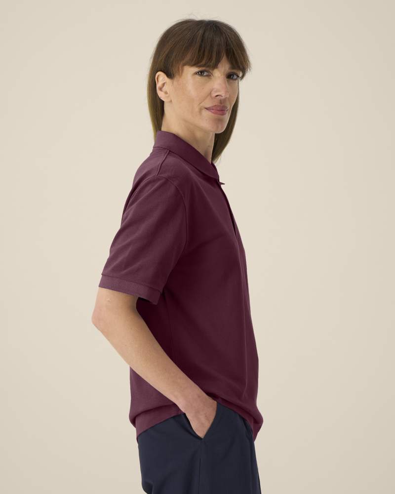 PREPSTER 2.0 - DEEP PLUM - POLOS SHORT SLEEVES - UNISEXE