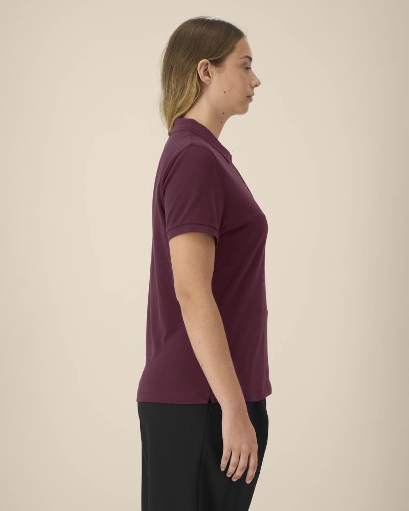 STELLA COASTER - DEEP PLUM - POLOS SHORT SLEEVES - MUJERES