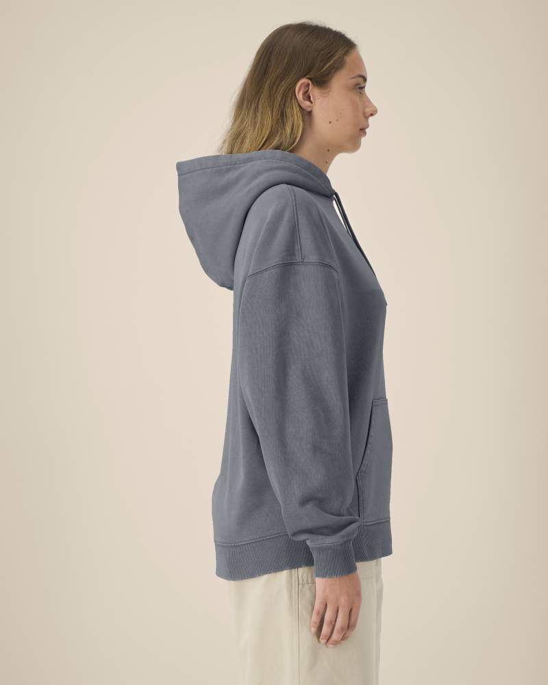 SLAMMER 2.0 VINTAGE - G. DYED ANTHRACITE - SWEATSHIRTS HOODIE - UNISEKS