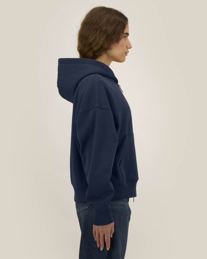 FRONTER - FRENCH NAVY - SWEATSHIRTS HOODIE - UNISEXE