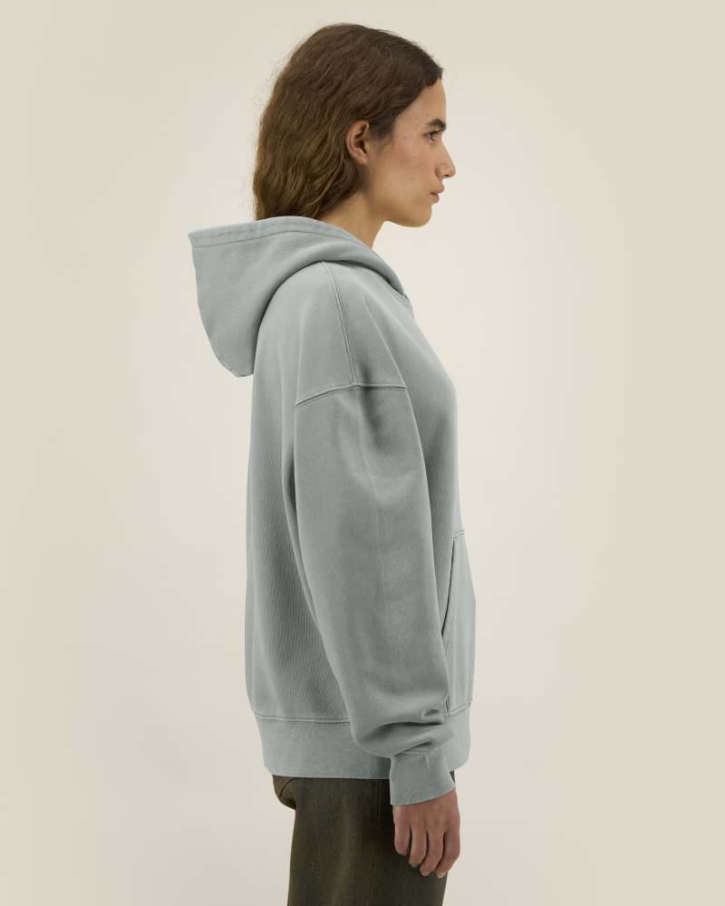 CHASER VINTAGE - G. DYED MISTY GREY - SWEATSHIRTS HOODIE - UNISEXE