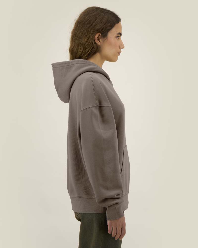CHASER VINTAGE - G.DYED MOCHA - SWEATSHIRTS HOODIE - UNISEXE