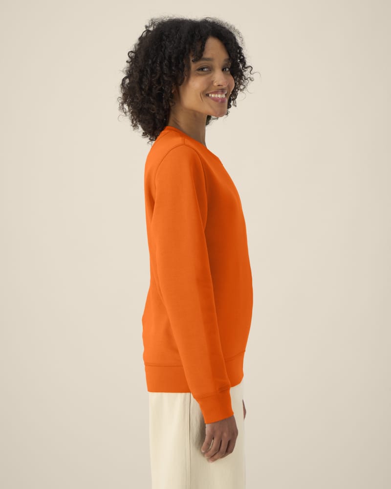 ROLLER - BRIGHT ORANGE - SWEATSHIRTS CREWNECK - UNISEXE