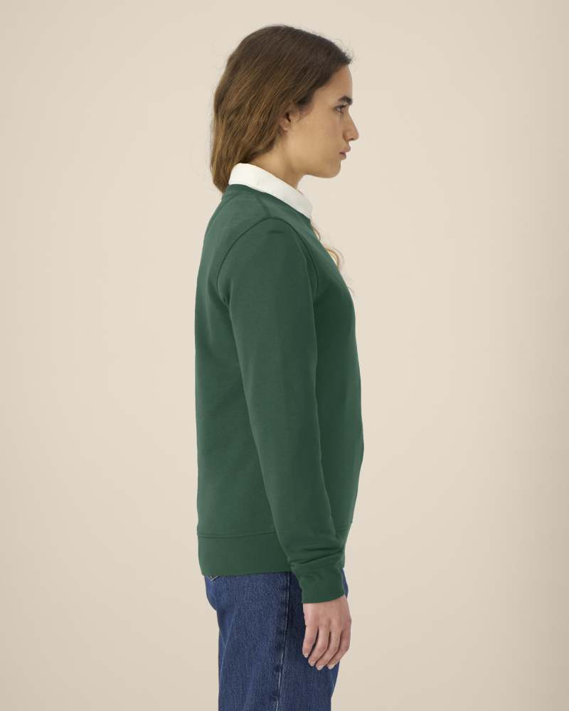ROLLER - BOTTLE GREEN - SWEATSHIRTS CREWNECK - UNISEXE