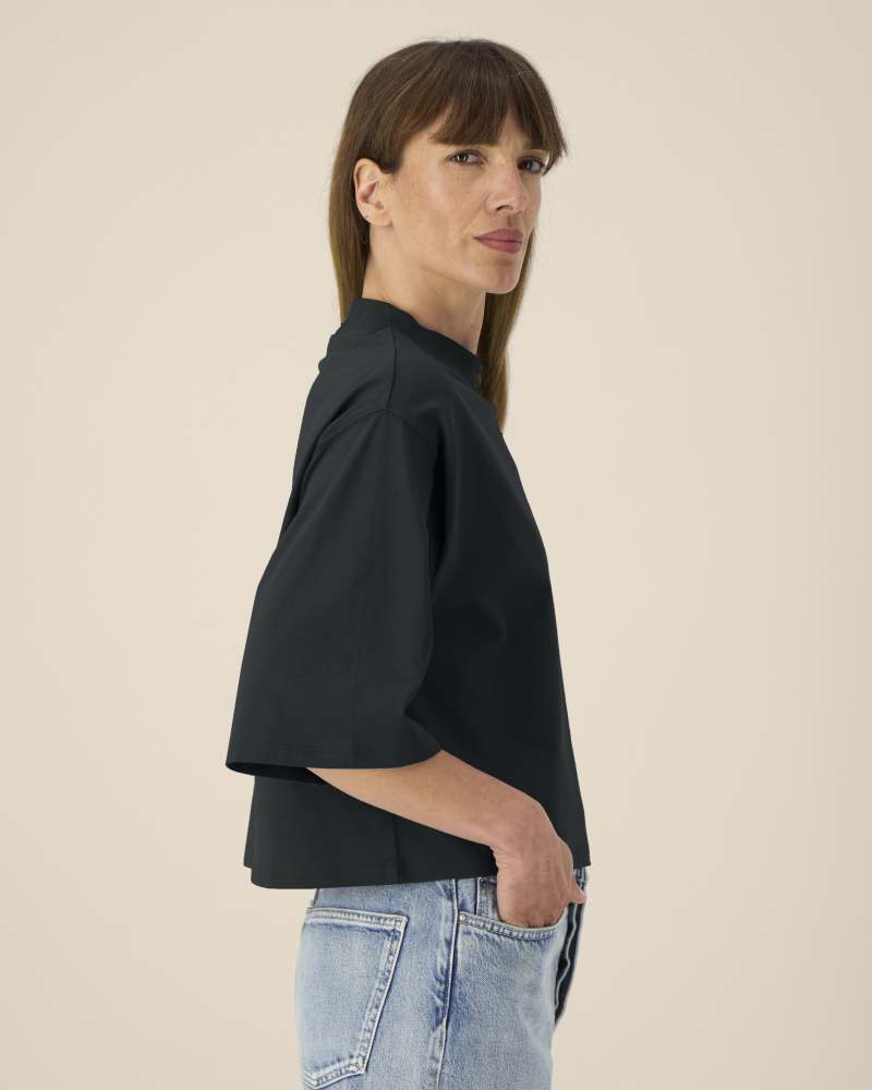 STELLA RAYA - BLACK - TEE-SHIRTS SHORT SLEEVES - VROUWEN