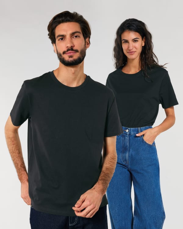 T-shirt Da Uomo In Cotone Biologico Con Scollo Rotondo | Swcher - Foto 8