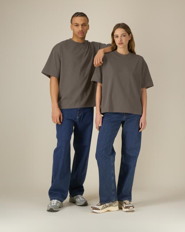 ASHER - MOCHA - TEE-SHIRTS SHORT SLEEVES - UNISEX
