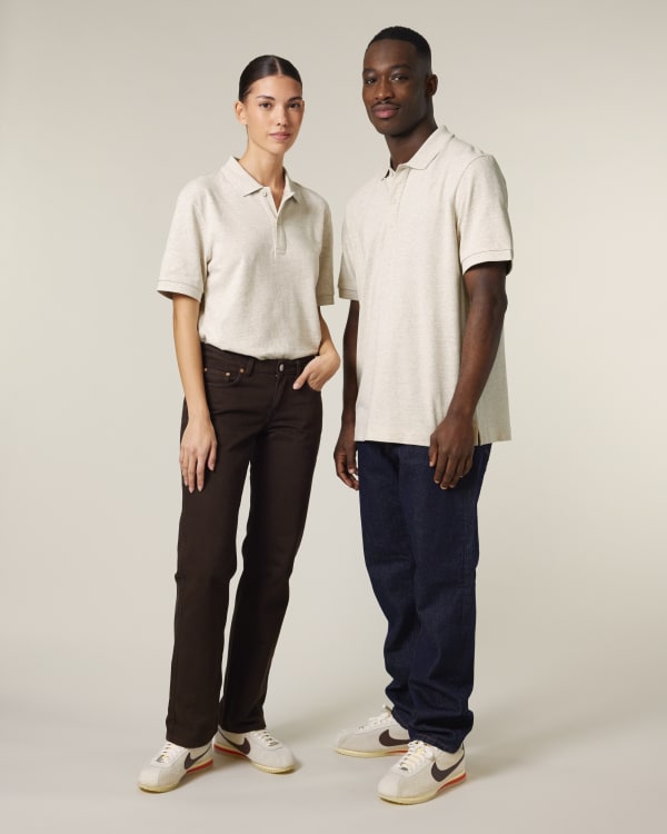 PREPSTER 2.0 - ECO-HEATHER - POLOS SHORT SLEEVES - UNISEXE