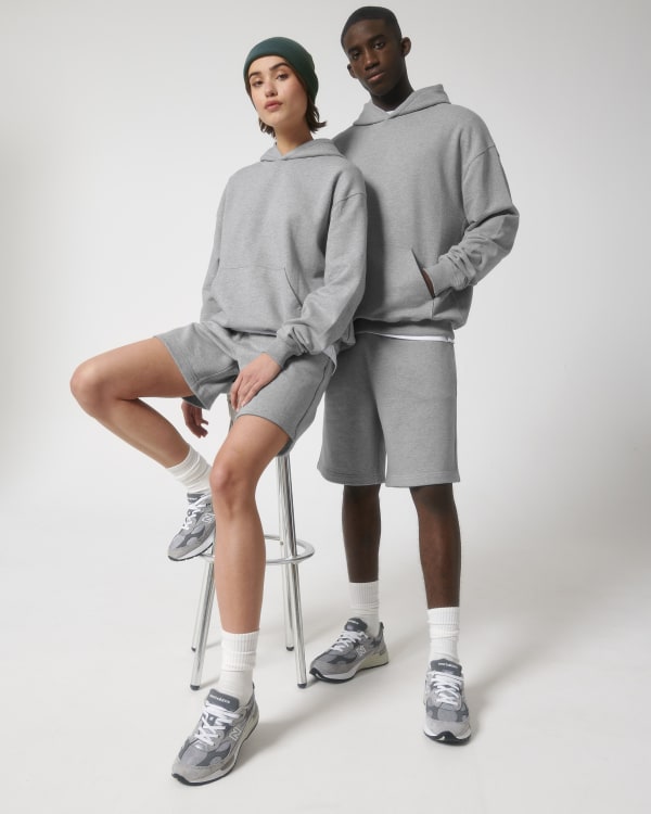 COOPER DRY - HEATHER GREY - SWEATSHIRTS HOODIE - UNISEX