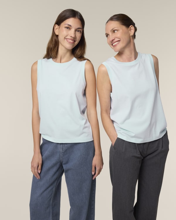 STELLA MIA - BLUE ICE - TEE-SHIRTS TANK - FEMMES