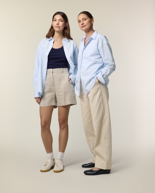 STELLA STYLER SHIRT - SUMMER BLUE - SHIRTS NON DENIM - VROUWEN