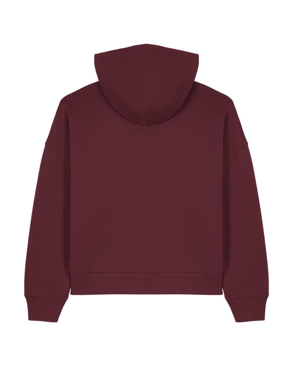 STELLA NORA - BURGUNDY - SWEATSHIRTS HOODIE - WOMEN