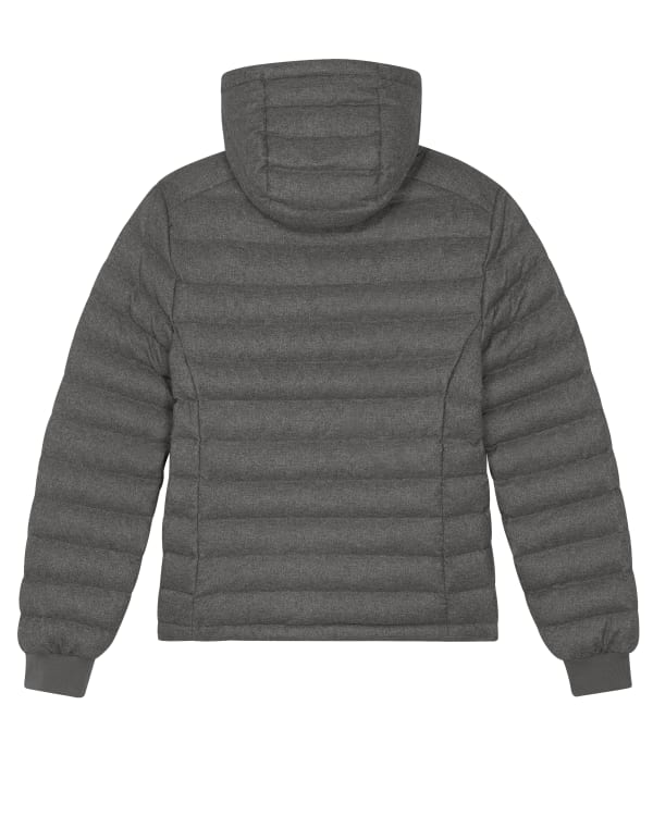 STELLA VOYAGER WOOL-LIKE - DEEP METAL HEATHER GREY - JACKETS LIGHT PADDED - VROUWEN