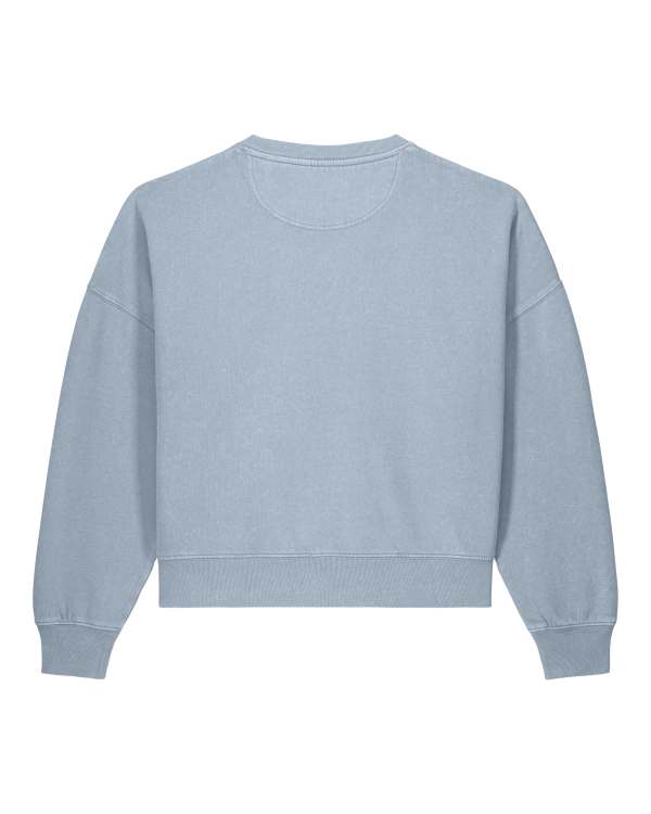 STELLA ALMA VINTAGE - G. DYED BLUE STONE - SWEATSHIRTS CREWNECK - VROUWEN