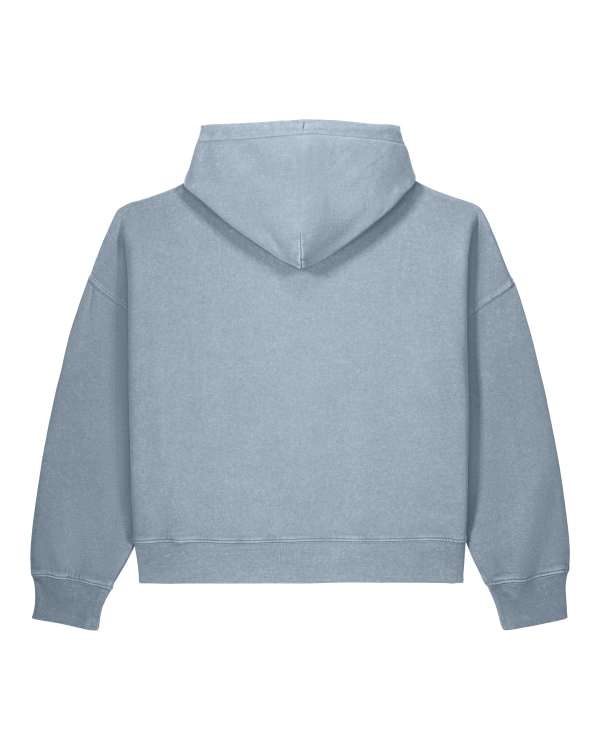 STELLA NORA VINTAGE - G. DYED BLUE STONE - SWEATSHIRTS HOODIE - WOMEN