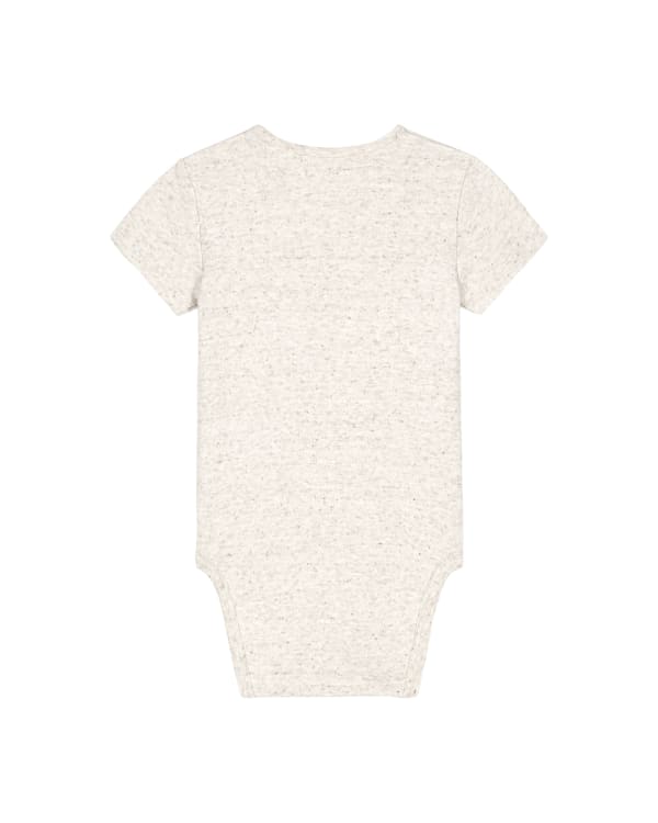 BABY BODY - ECO-HEATHER - BODY SHORT SLEEVES - BABY