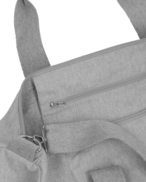 DUFFLE BAG - HEATHER GREY - BAGS DUFFLE - UNISEXO