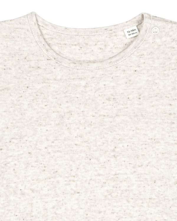 BABY BODY - ECO-HEATHER - BODY SHORT SLEEVES - BABY