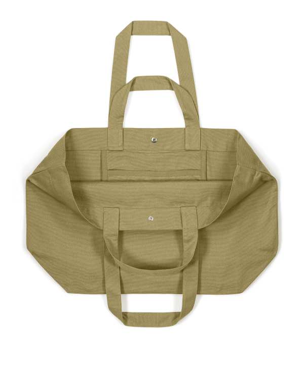 SHOPPING BAG 2.0 - FADED OLIVE - BAGS SHOPPING - UNISEKS