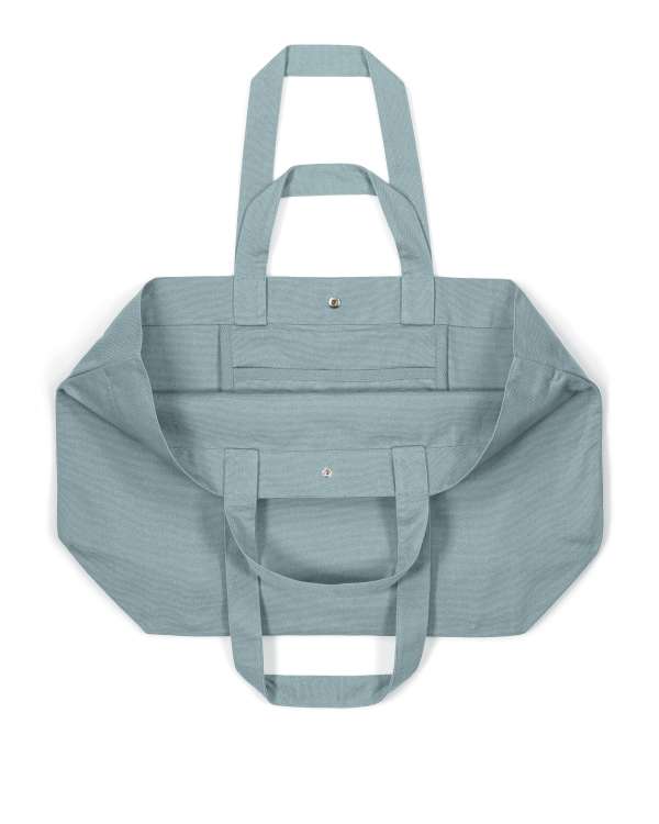 SHOPPING BAG 2.0 - PEBBLE BLUE - BAGS SHOPPING - UNISEKS