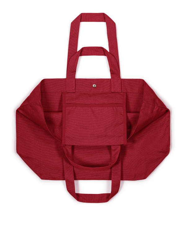 SHOPPING BAG 2.0 - PASSIONATE RED - BAGS SHOPPING - UNISEKS