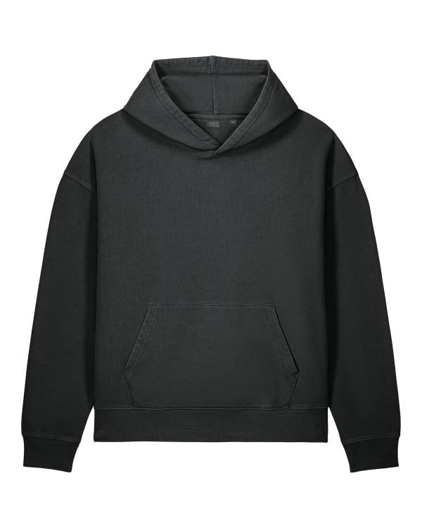 CHASER VINTAGE - G. DYED BLACK ROCK - SWEATSHIRTS HOODIE - UNISEX
