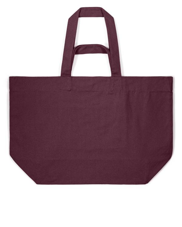SHOPPING BAG 2.0 - DEEP PLUM - BAGS SHOPPING - UNISEKS