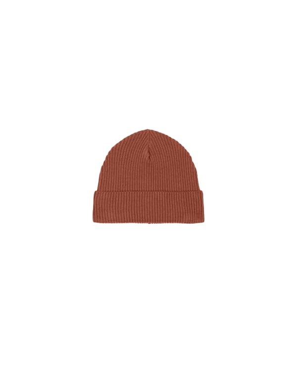 FISHERMAN BEANIE - HERITAGE BROWN - HEADWEAR BEANIE - UNISEXE