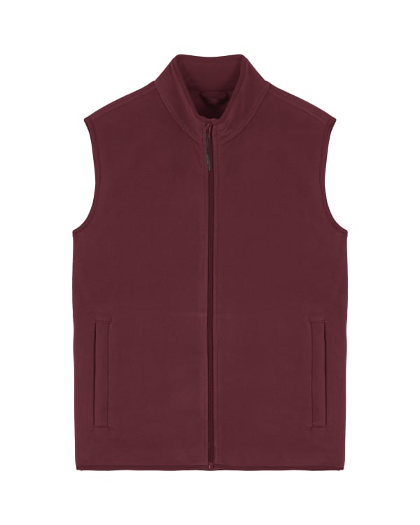 STANLEY QUESTER - BURGUNDY - JACKETS FLEECE - MEN