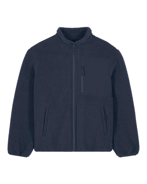 BROOKER - FRENCH NAVY - JACKETS SHERPA - UNISEX