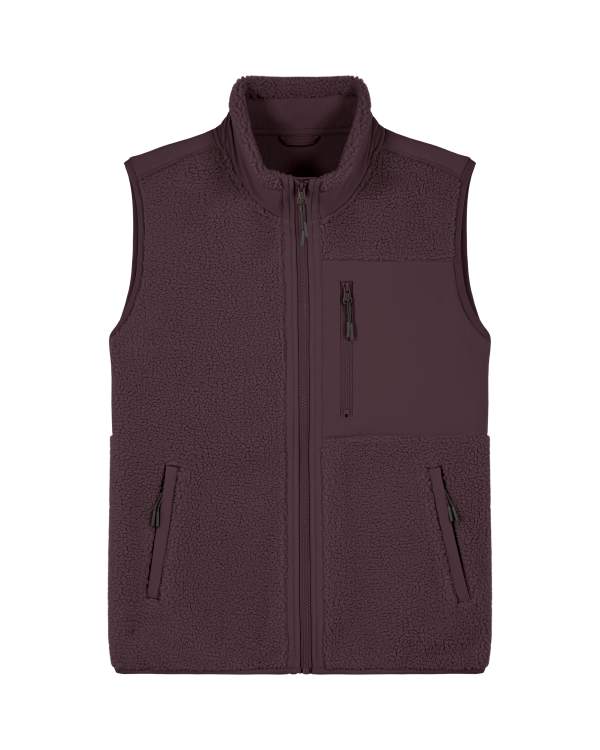 LINER - RED BROWN - JACKETS SHERPA - UNISEX