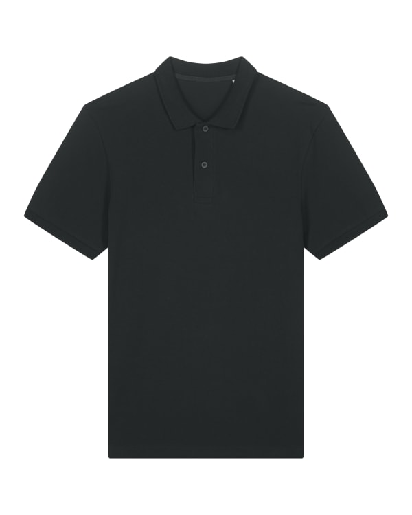 STANLEY COASTER - BLACK - POLOS SHORT SLEEVES - HOMMES