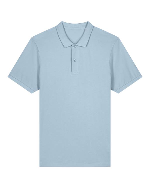 STANLEY COASTER - SKY BLUE - POLOS SHORT SLEEVES - HOMMES