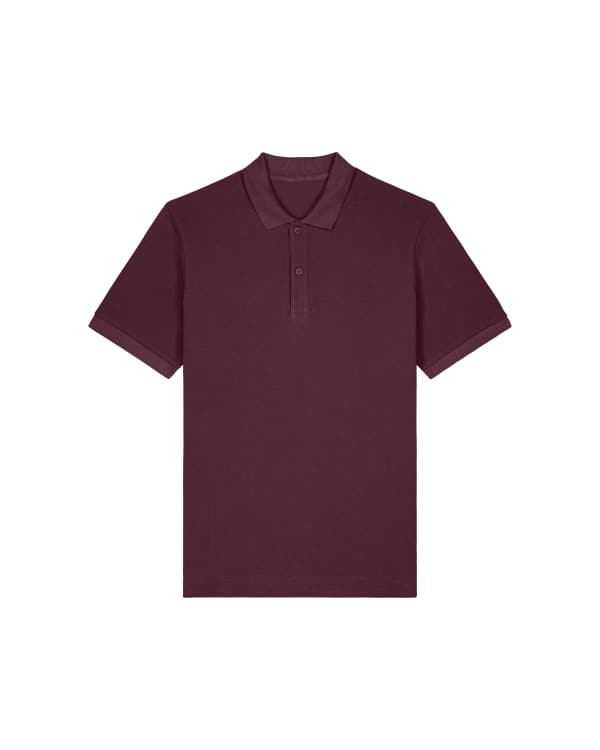 PREPSTER 2.0 - DEEP PLUM - POLOS SHORT SLEEVES - UNISEKS