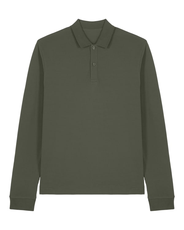 PREPSTER 2.0 LONG SLEEVE - KHAKI - POLOS LONG SLEEVES - UNISEXE