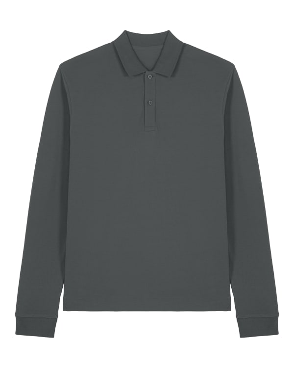 PREPSTER 2.0 LONG SLEEVE - ANTHRACITE - POLOS LONG SLEEVES - UNISEX