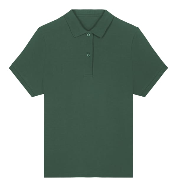 STELLA COASTER - BOTTLE GREEN - POLOS SHORT SLEEVES - WOMEN