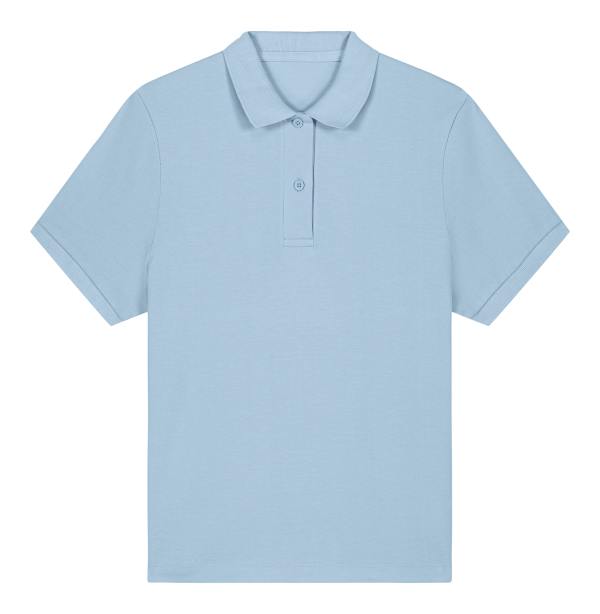 STELLA COASTER - SKY BLUE - POLOS SHORT SLEEVES - WOMEN